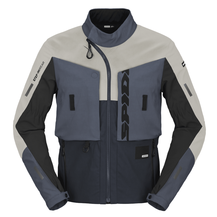 [D323-498-S] Spidi FRONTIER THERMORAIN Ice/Blue (S)