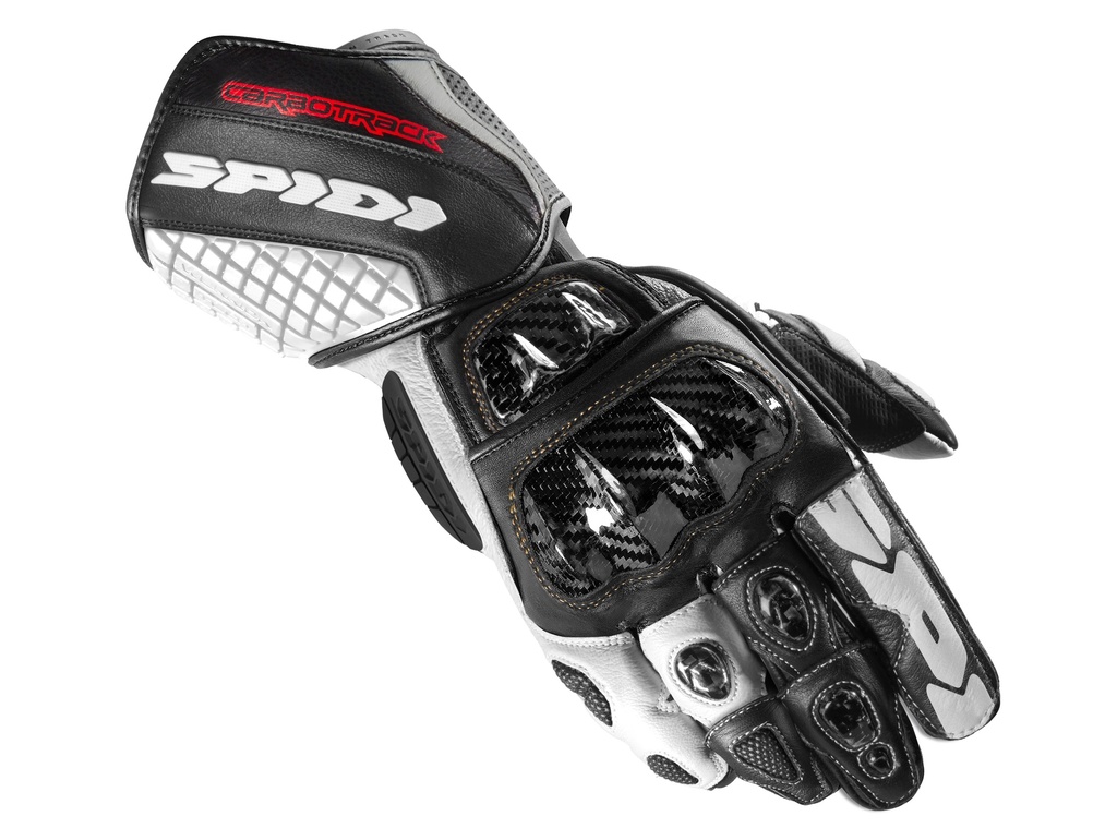 [A203-011-S] Spidi CARBO TRACK EVO Black/White (S)