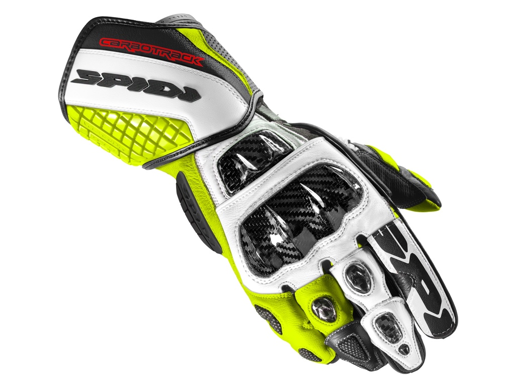 [A203-394-S] Spidi CARBO TRACK EVO Black/Fluorescente yellow (S)