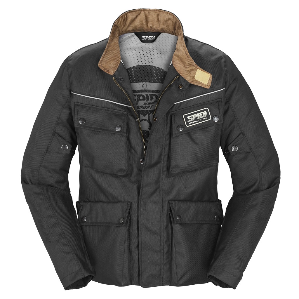 [T257-026-S] Spidi ORIGINALS ENDURO Black (S)
