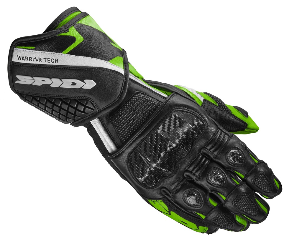 [A185-438-S] Spidi CARBO 5 Black/Kawasaki green (S)
