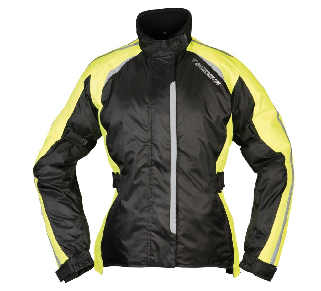 Modeka Viola Dry Lady rain Jacket Black/Yellow