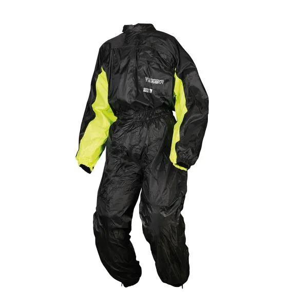 Modeka Rain suit Black Rain Black/Yellow