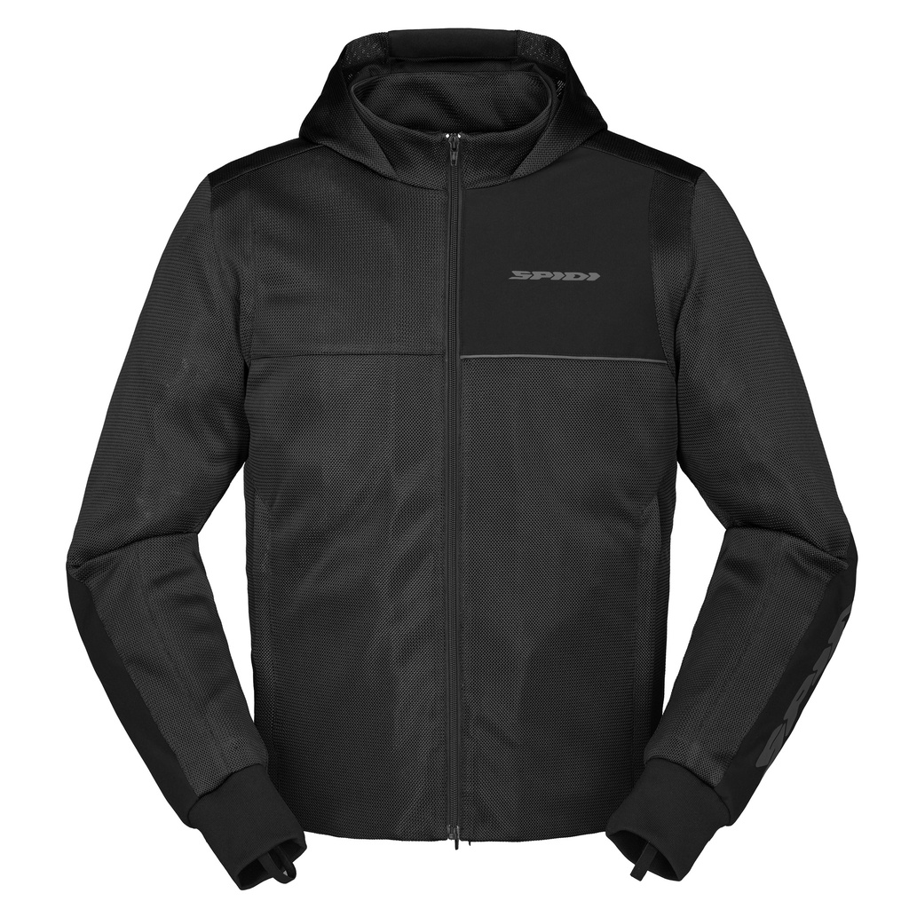 [T356-026-S] Spidi HOODIE NET Black (S)