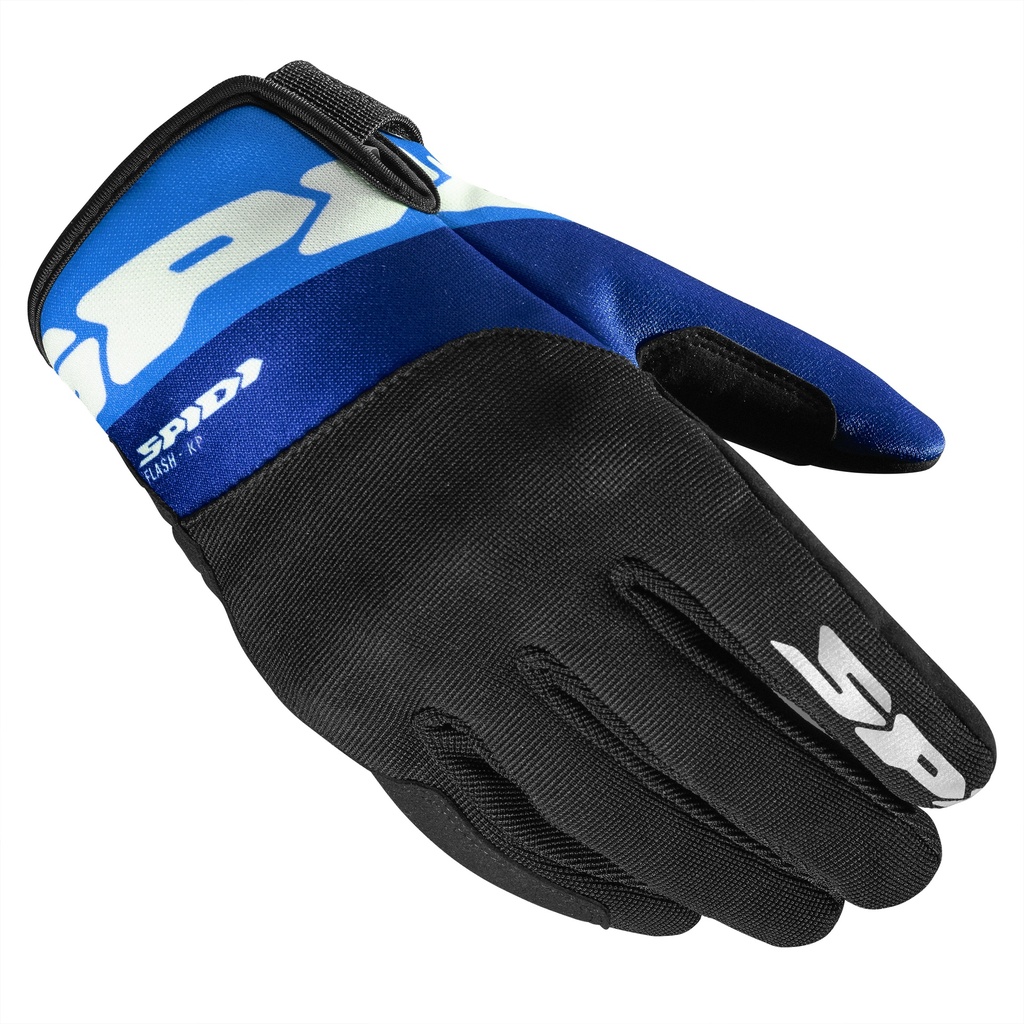 [B110K3-029-S] Spidi FLASH-KP K3 White/Blue (S)