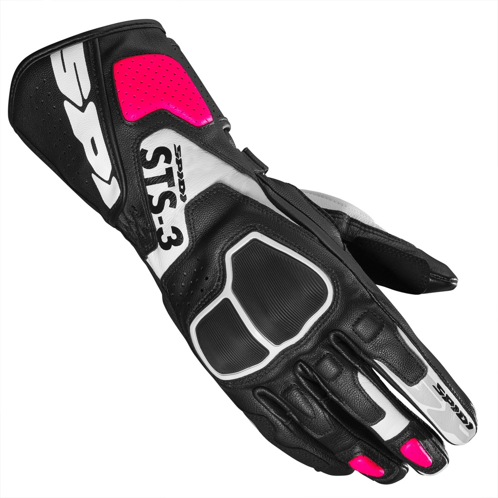 [A220-545-XS] Spidi STS-3 LADY Black/Fuchsia (XS)