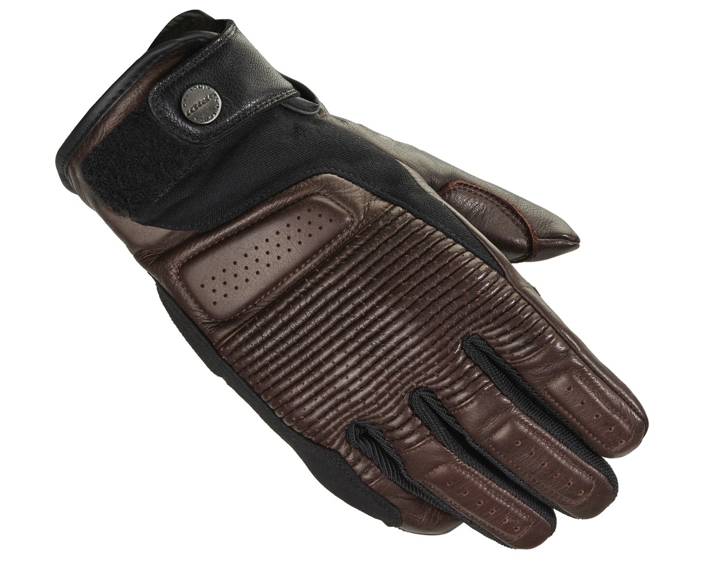 [A214-044-S] Spidi CLUBBER GLOVE Brown (S)