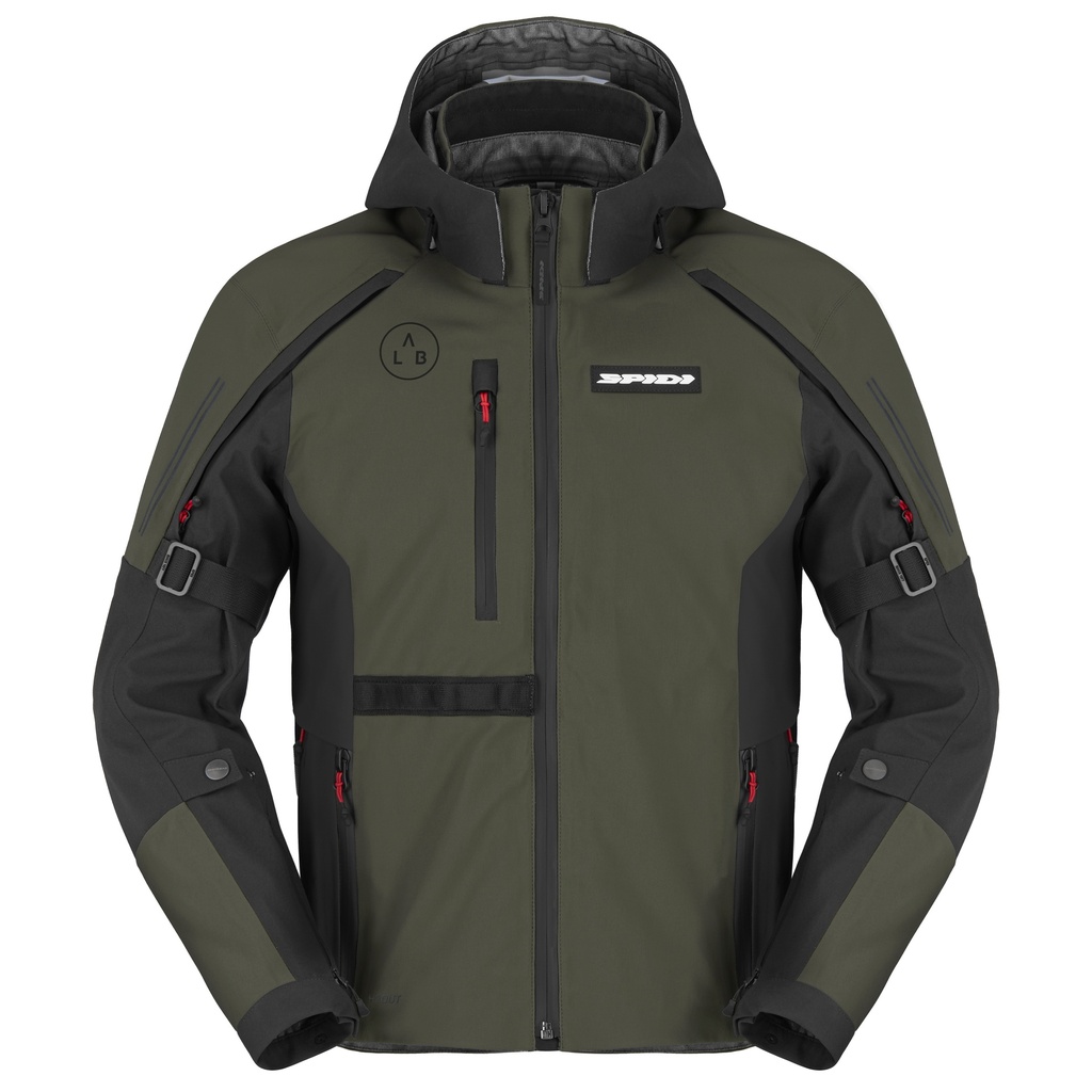 [D332-367-S] Spidi MISSION-V Dark green (S)