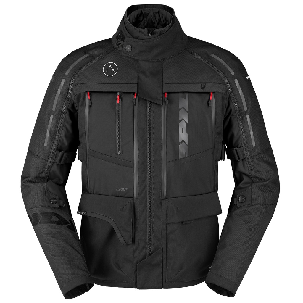 [D334-026-S] Spidi 4 SEASON V3 Black (S)