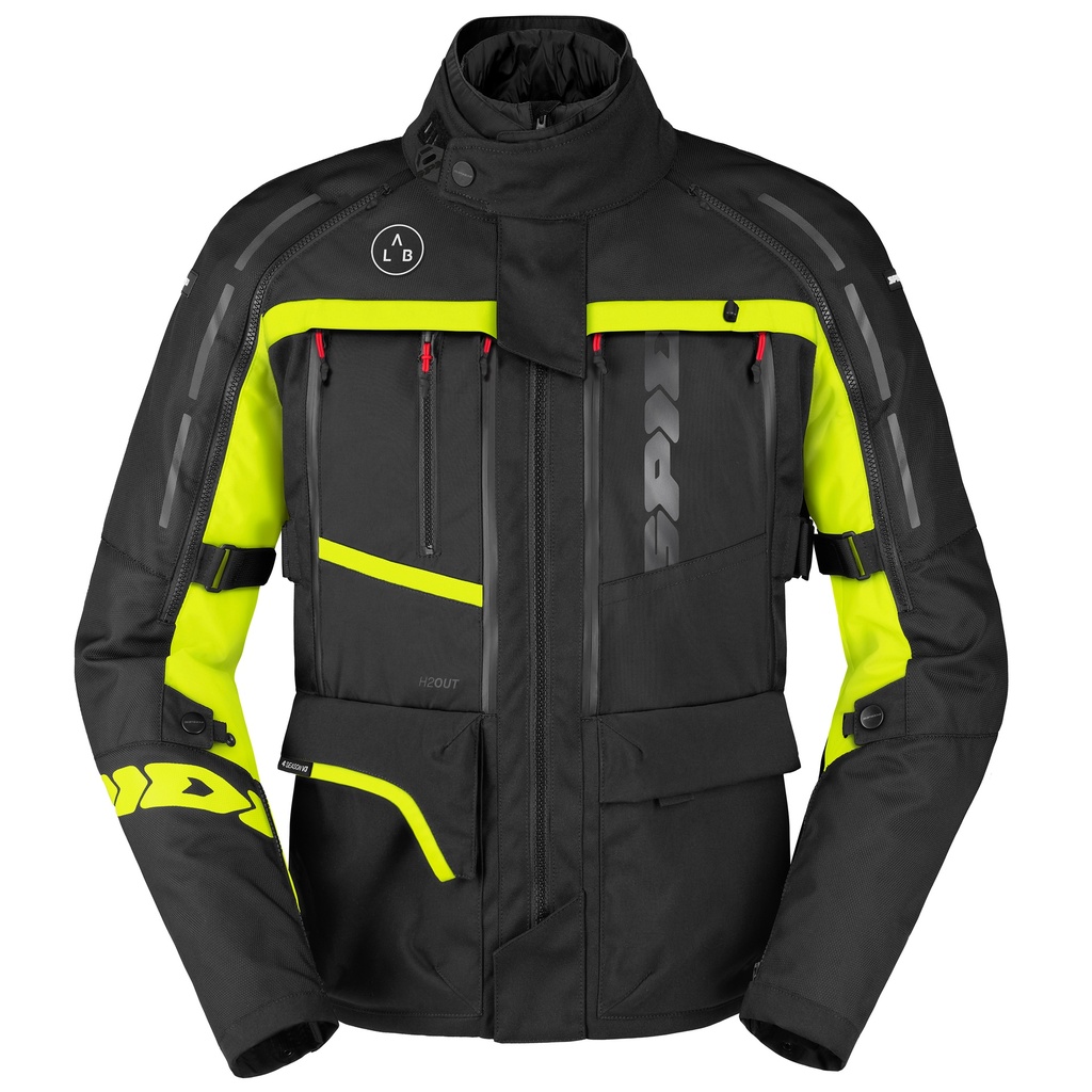 [D334-486-S] Spidi 4 SEASON V3 Yellow fluo (S)