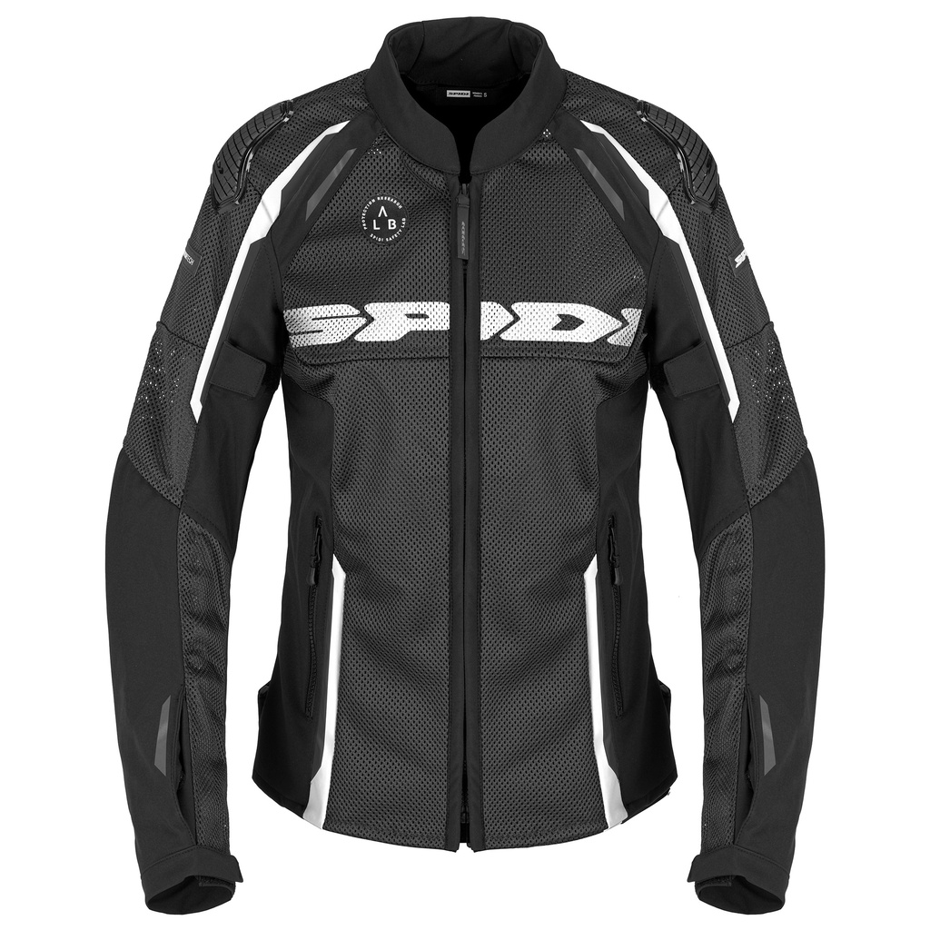 [T373-011-XS] Spidi RACE WARRIOR 2 NET LADY Black/White (XS)