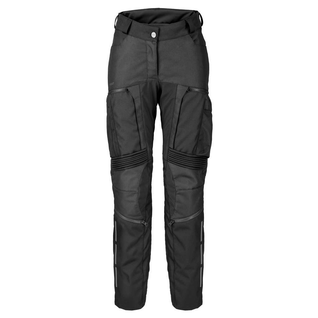 [U166-026-XS] Spidi C.M.PANTS LADY SHORT Black (XS)