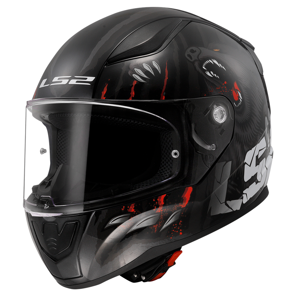 [163532212XS] LS2 FF353 RAPID II CLAW BLACK-06 (XS)