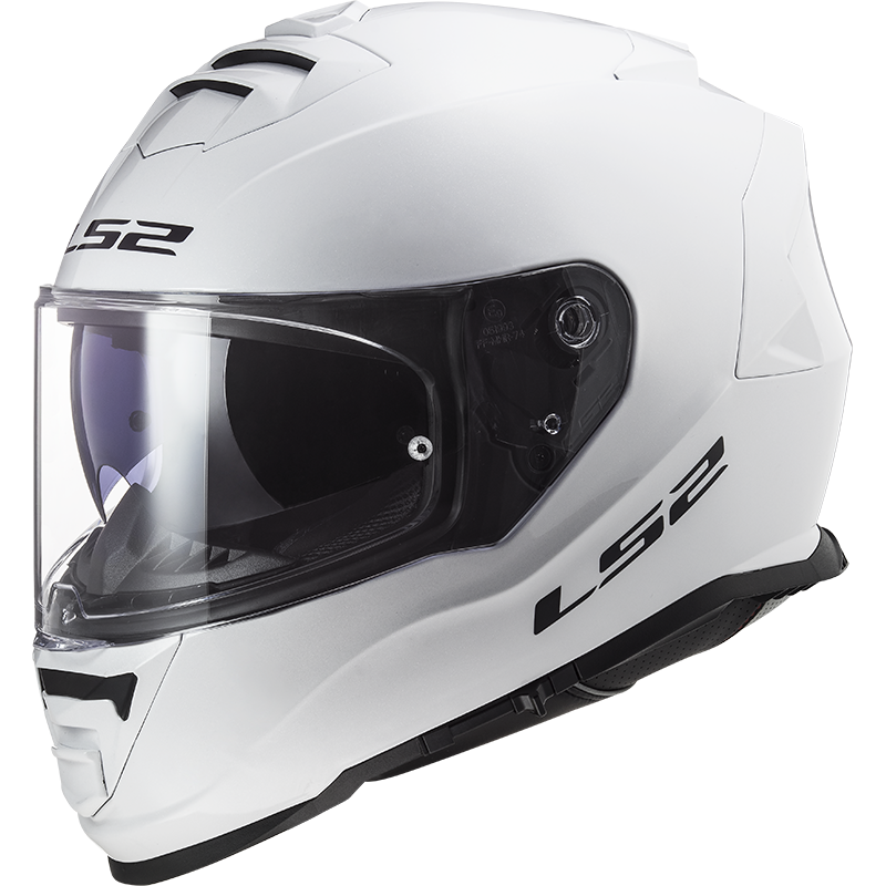 [168001002XS] LS2 FF800 STORM II SOLID WHITE-06 (XS)