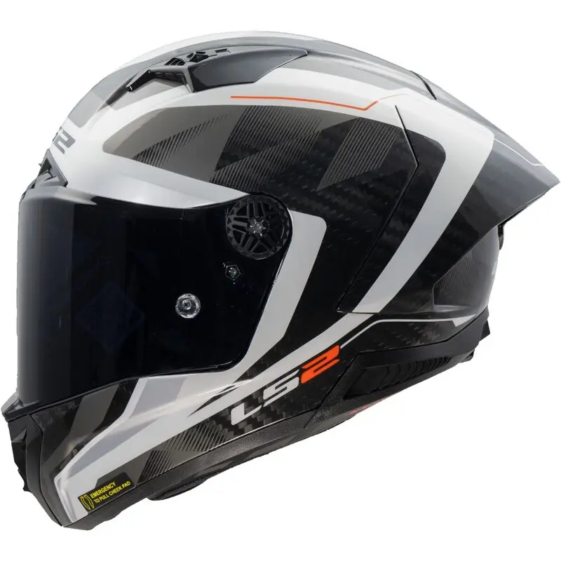 [168055766XS] LS2 FF805 Thunder Gp Aero Raute White Grey-06 (XS)