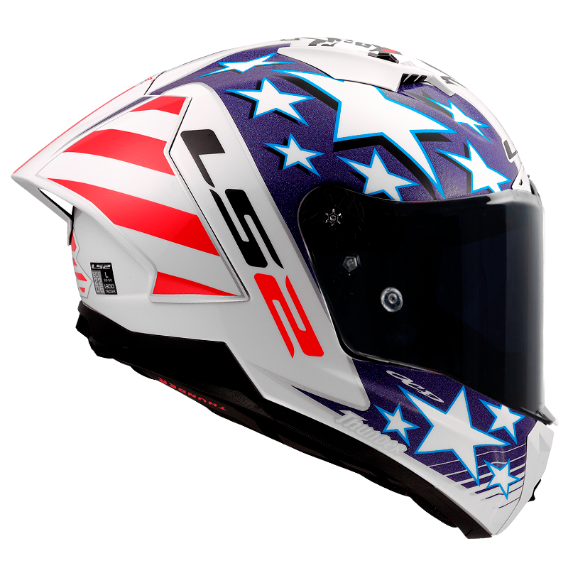 LS2 FF805 THUNDER GP AERO GLOSS CARBON-06