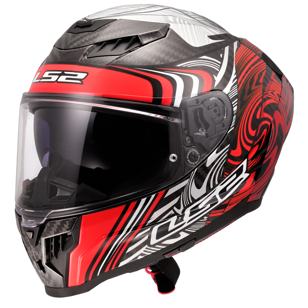 [168075332XS] LS2 FF807 DRAGON ENTHUM RED (XS)