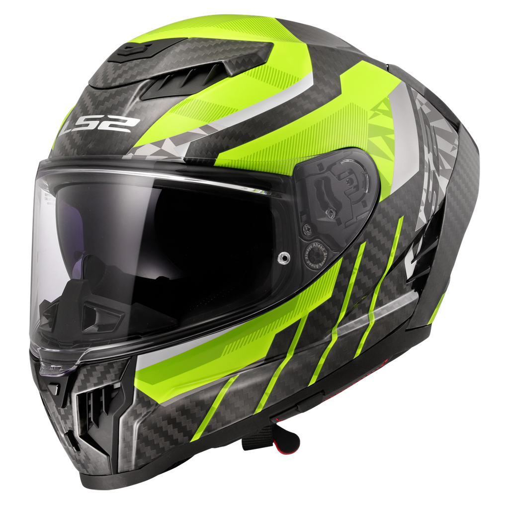 [168075254XS] LS2 FF807 DRAGON TRAX H-V YELLOW (XS)
