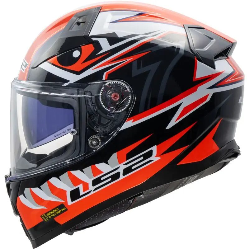 LS2 FF811 Vector II Buntri Black Red-06