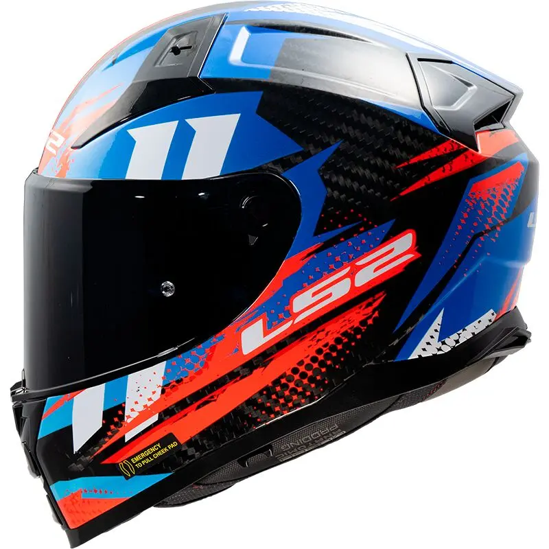 [168115626XXS] LS2 FF811 Vector II C Tantic Red Blue-06 (XXS)