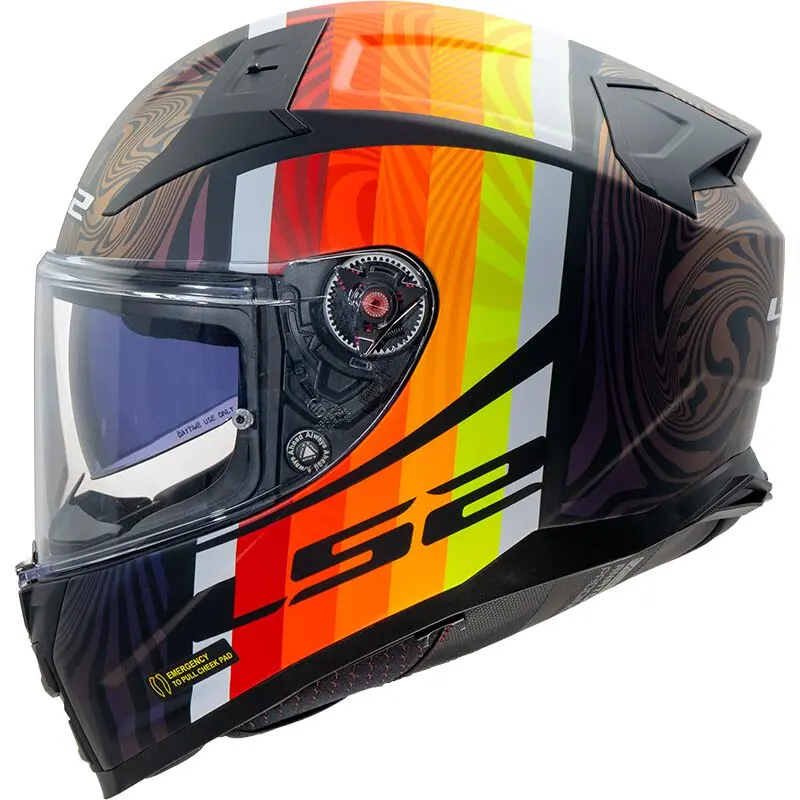 LS2 FF811 Vector II Freedom Black Chameleon-06