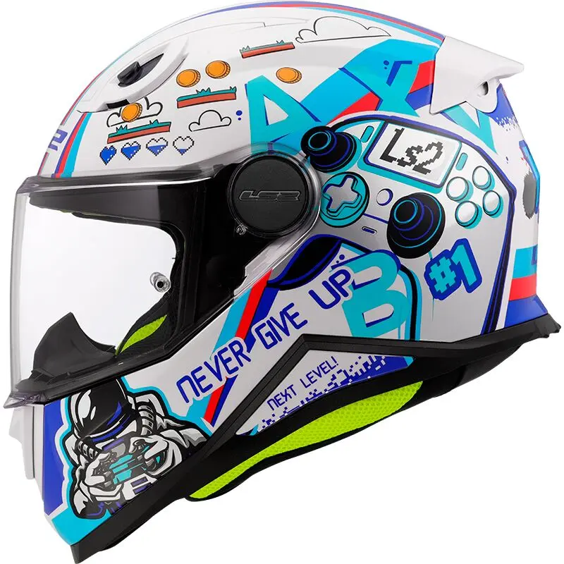 [168122002S] LS2 FF812 Kid Next Level White (S)