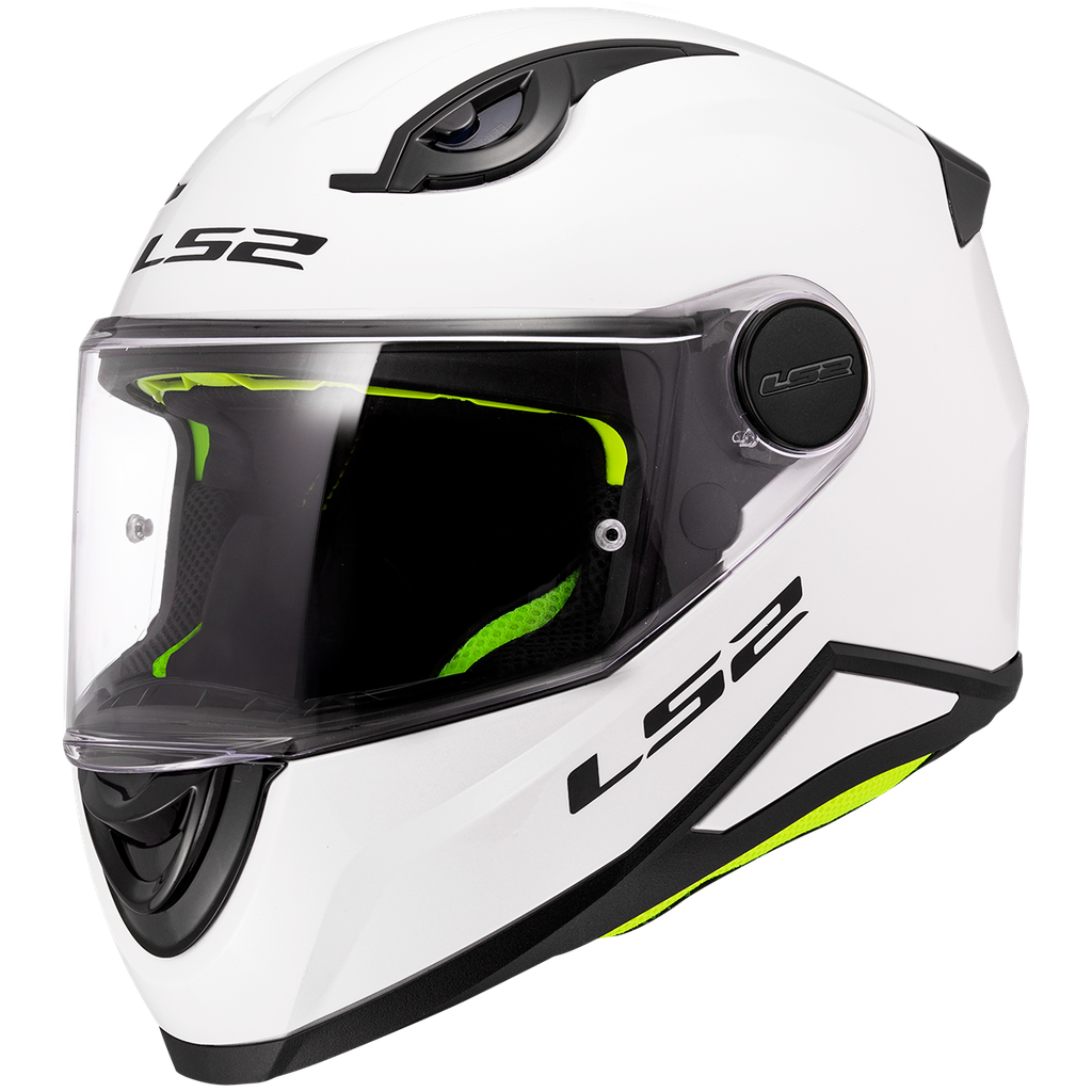 [168121002S] LS2 FF812 KID SOLID WHITE (S)