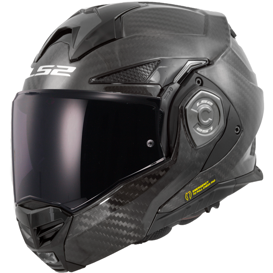[569017099XS] LS2 FF901 ADVANT X SOLID GLOSS CARBON-06 (XS)