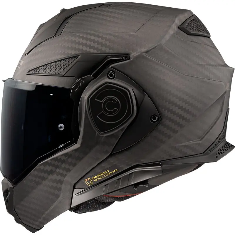 [569017098XS] LS2 FF901 Advant X Solid Matt Carbon-06 (XS)