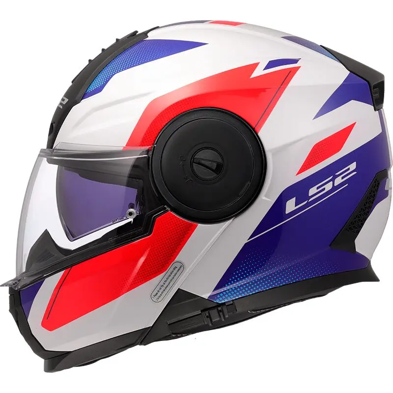 [569022502XS] LS2 FF902 Scope II Duria White Blue Red-06 (XS)