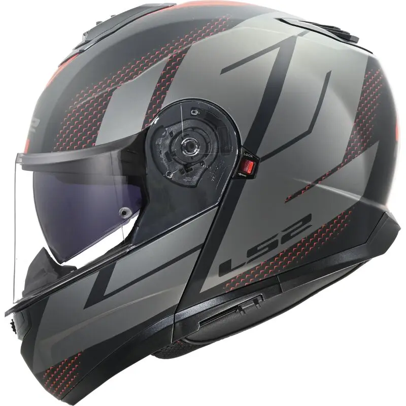 [569082411XS] LS2 FF908 STROBE II CODE BLACK GREY-06 (XS)