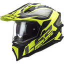 LS2 MX701 EXPLORER ALTER MATT BLACK H- V YELLOW 06
