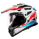 LS2 MX702 PIONEER II NAMIB WHITE BLUE RED-06