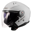 LS2 OF603 INFINITY II SOLID GLOSS WHITE-06