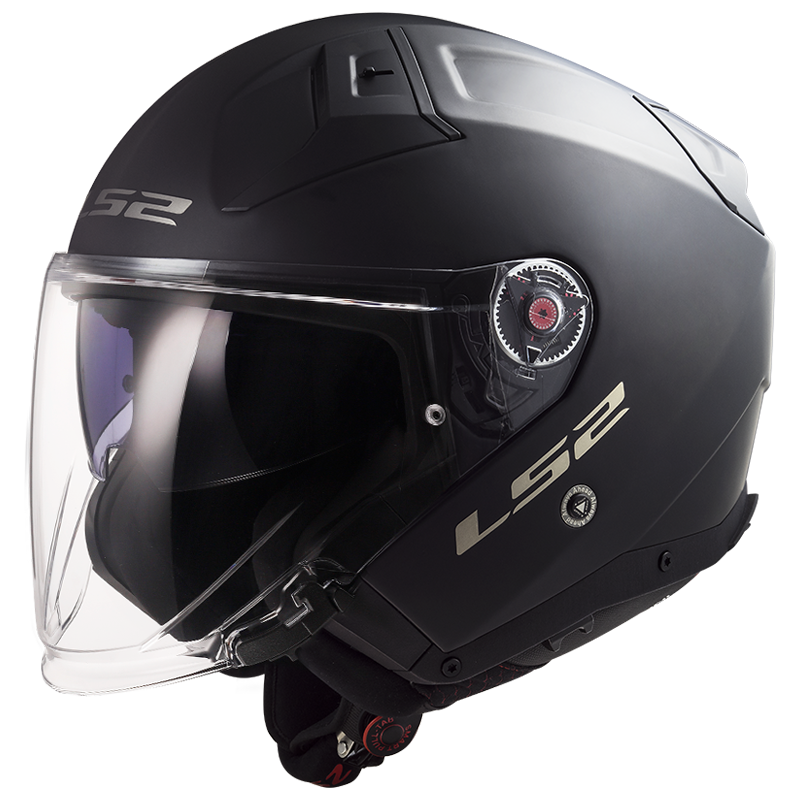 [366031011XS] LS2 OF603 INFINITY II SOLID MATT BLACK-06 (XS)