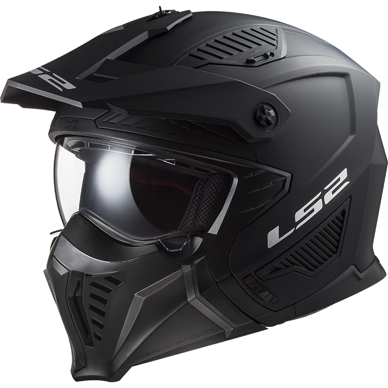 [366061011XS] LS2 OF606 DRIFTER SOLID MATT BLACK-06 (XS)