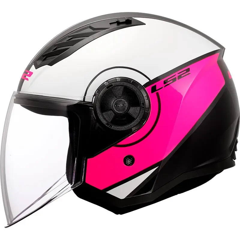 [366162046XS] LS2 OF616 Airflow II Cover White Pink-06 (XS)