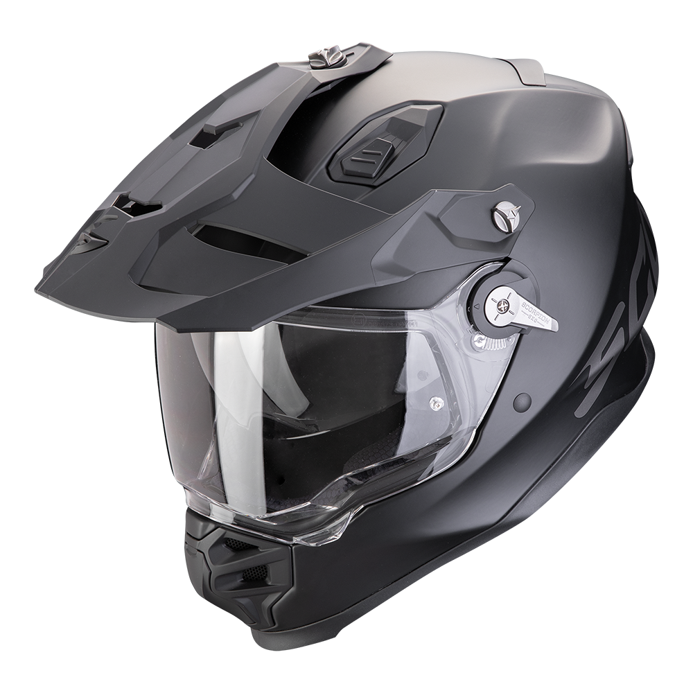 [184-100-10-02] Scorpion Adf-9000 Air Solid Matt Black (XS)
