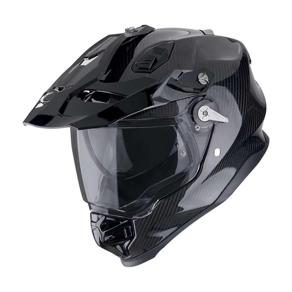 [184-261-03-02] Scorpion Adf-9000 Carbon Air Solid Black (XS)
