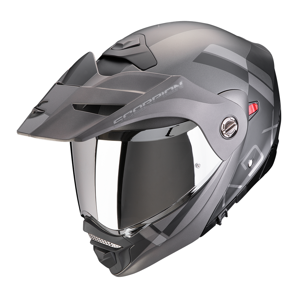 [89-455-159-02] Scorpion  Adx-2 Galane Matt Black-Silver (XS)