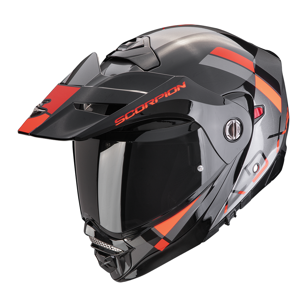 [89-455-327-02] Scorpion  Adx-2 Galane Silver-Black-Red (XS)