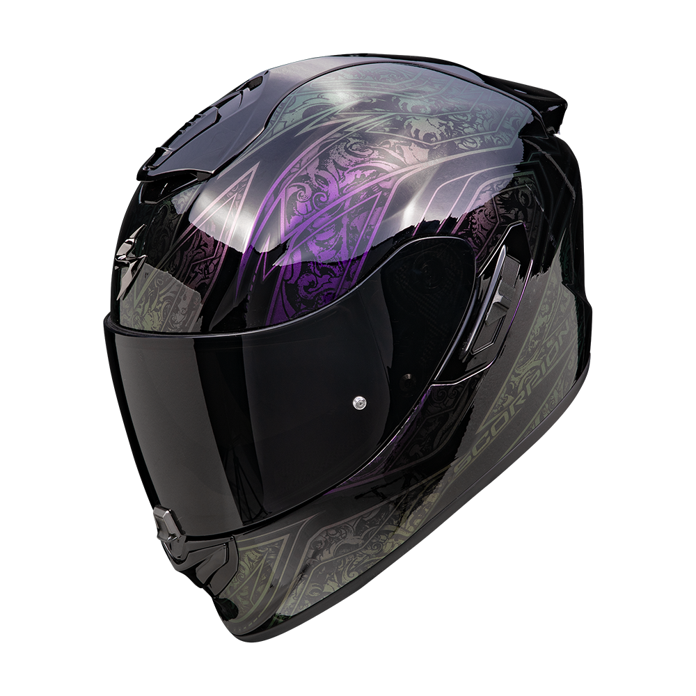 Scorpion  Exo-1400 Evo Air Fantasy Black-Chameleon