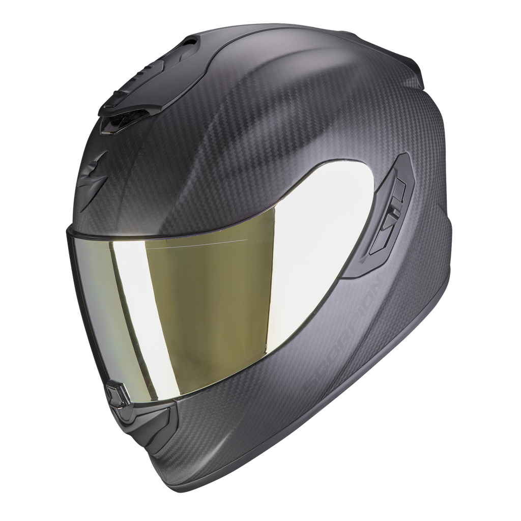 [140-261-10-02] Scorpion  Exo-1400 Evo Carbon Air Solid Matt Black (XS)