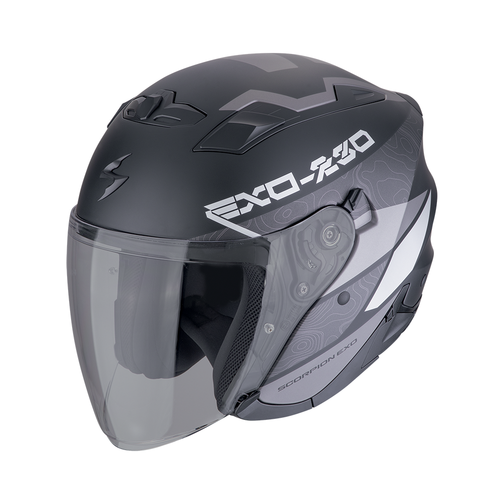 [23-481-159-02] Scorpion  Exo-230 Band Matt black-silver (XS)