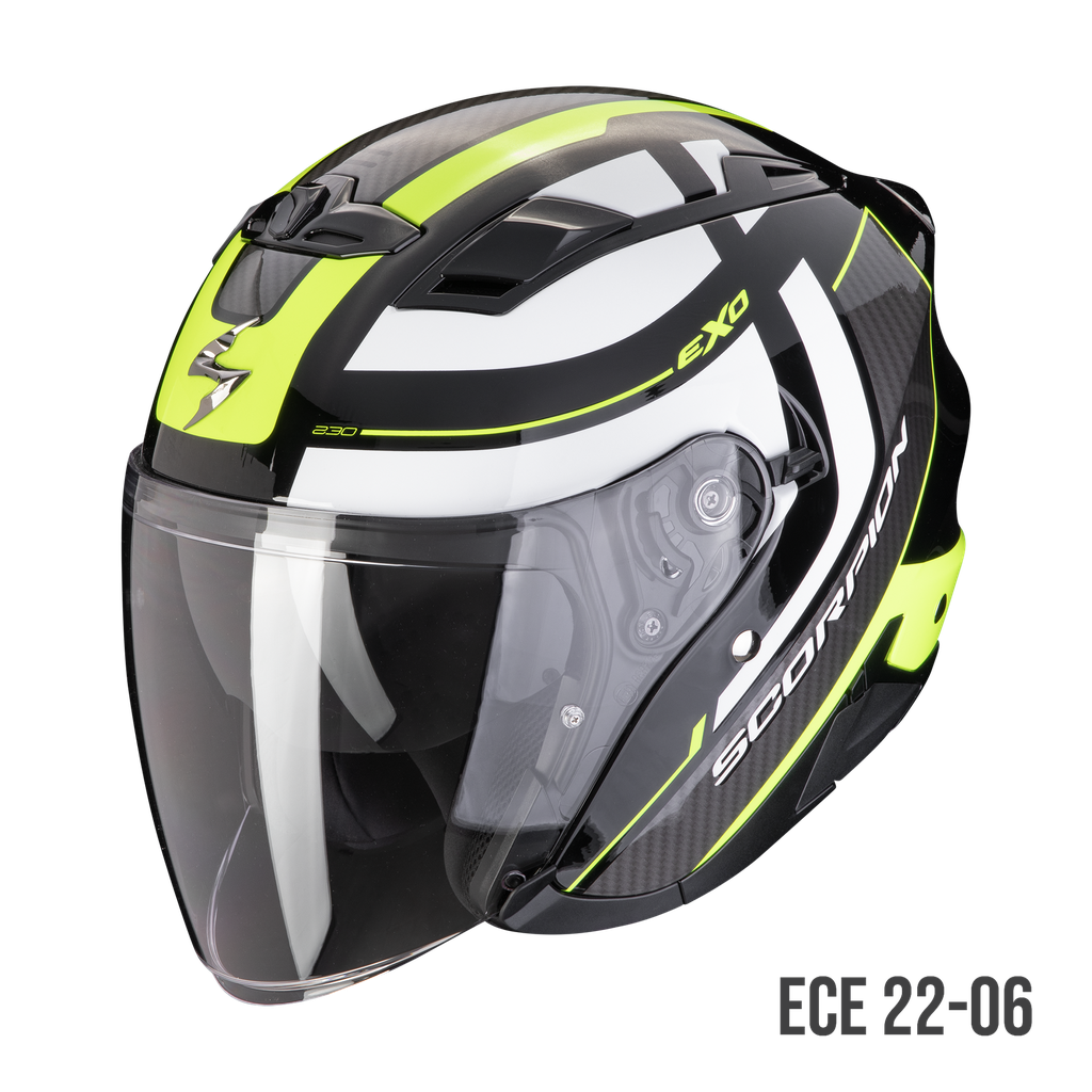 [23-454-141-02] Scorpion  Exo-230 Pul Black-Neon Yellow (XS)