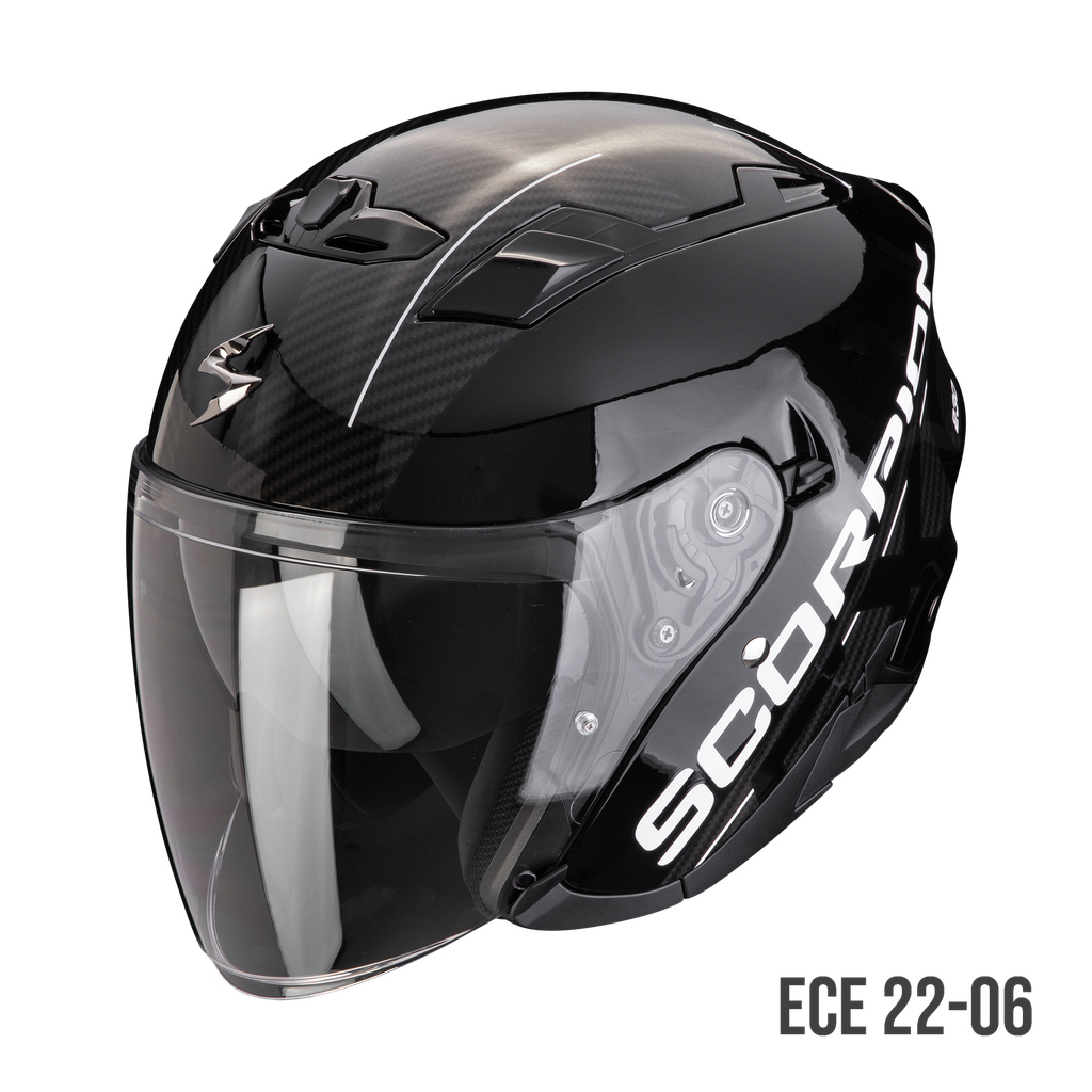[23-461-58-02] Scorpion  Exo-230 Qr Black-Silver (XS)