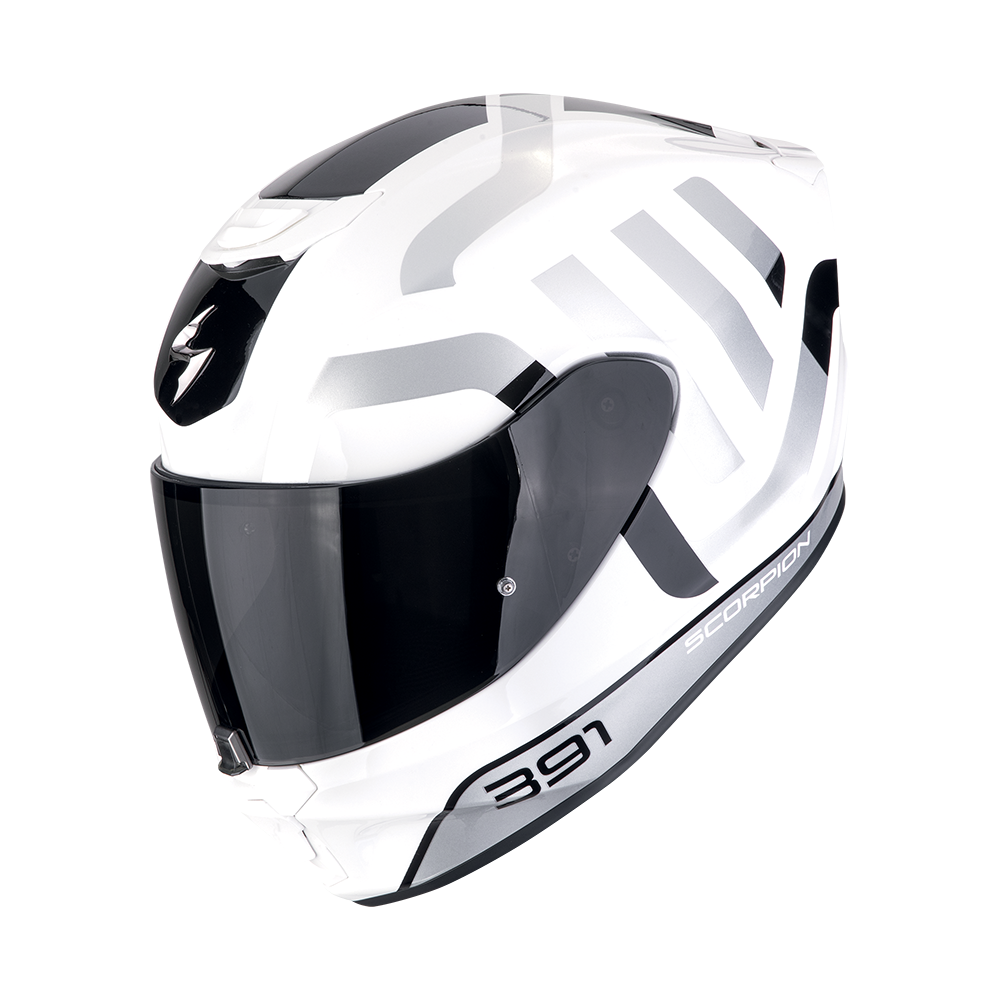 [139-417-286-02] Scorpion  Exo-391 Arok White-Black-Silver (XS)