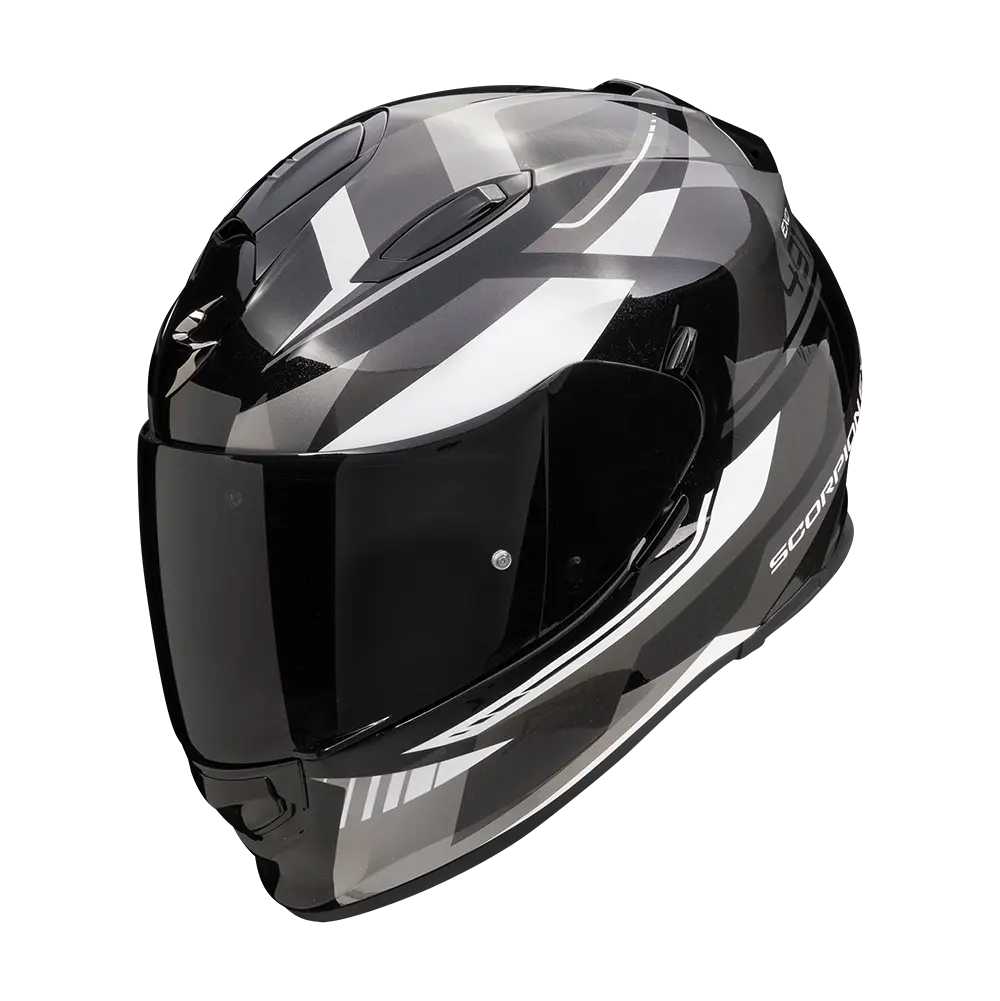 [48-468-332-02] Scorpion  Exo-491 Abilis Black-Silver-White (XS)