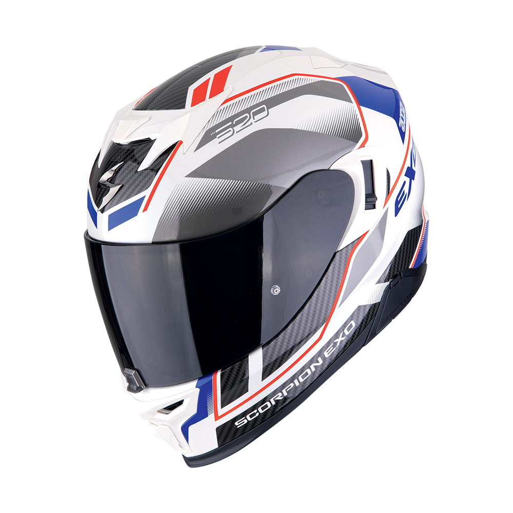 Scorpion  Exo-520 Evo Air Lena Pearl White-Blue