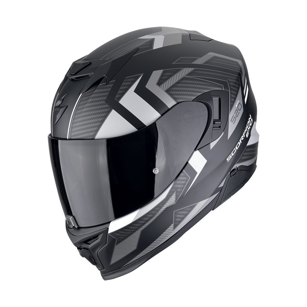 Scorpion  Exo-520 Evo Air Sensus Matt Black-Silver